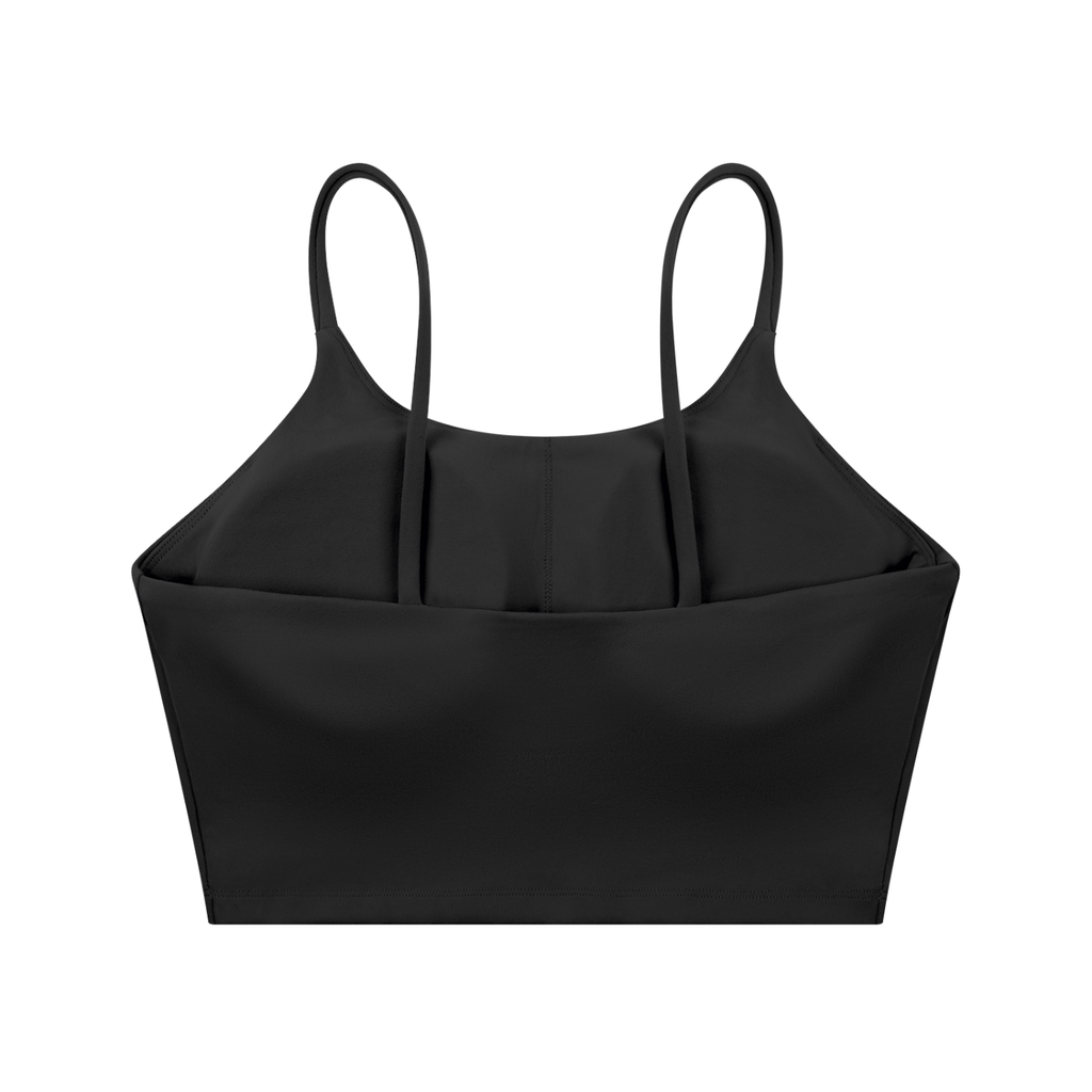 Womens Division Spaghetti Strap Yoga Sports Bra