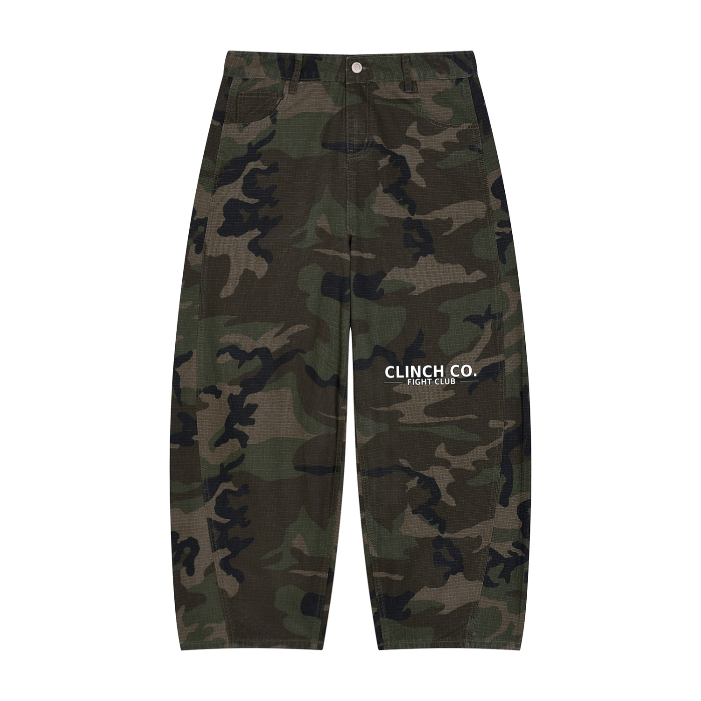 The Clinch Company Camo Cargo Pants