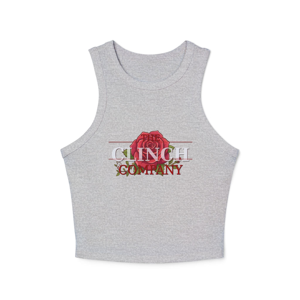 The Clinch Company Rose Tank Top | Womens Racer Tans