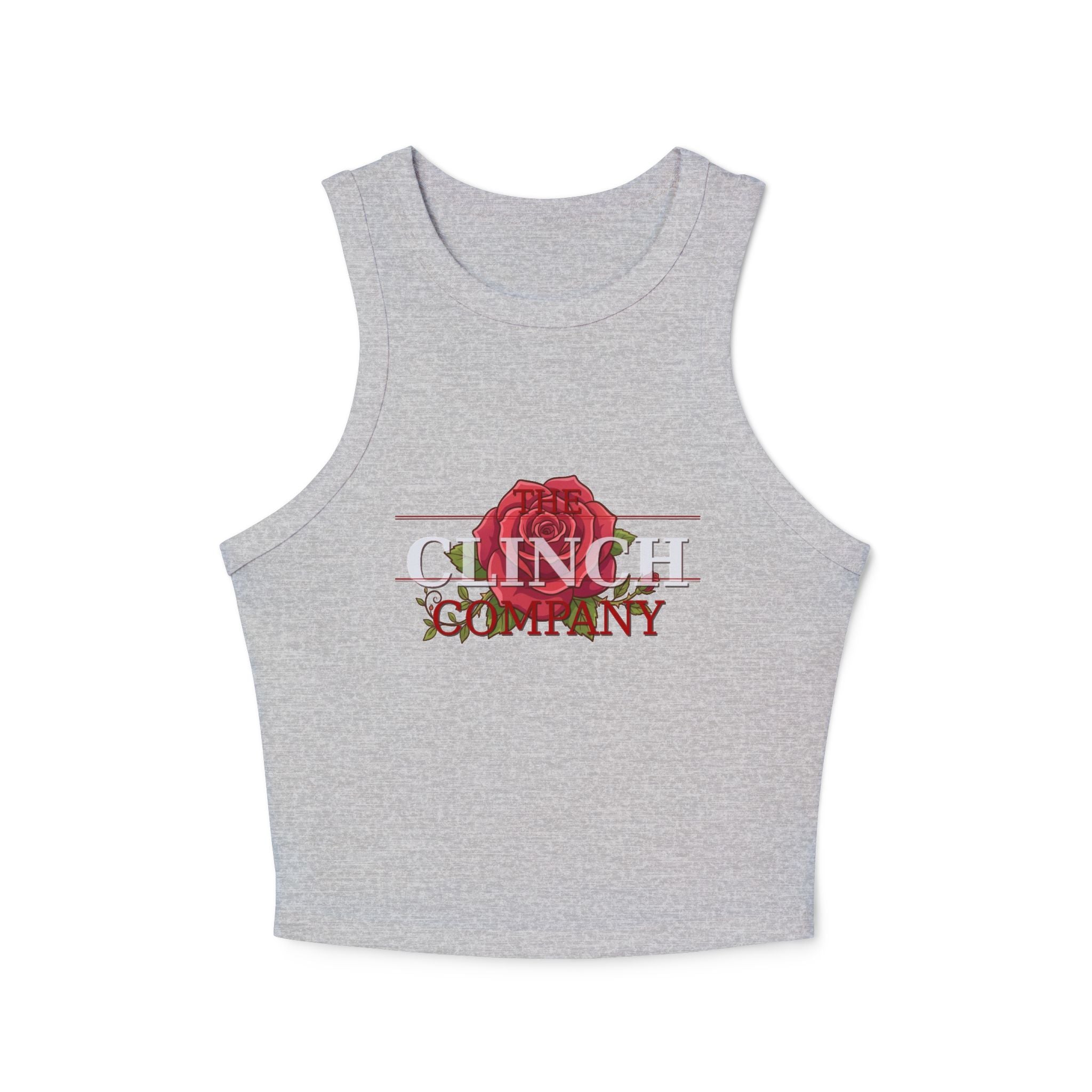 The Clinch Company Rose Tank Top | Womens Racer Tans