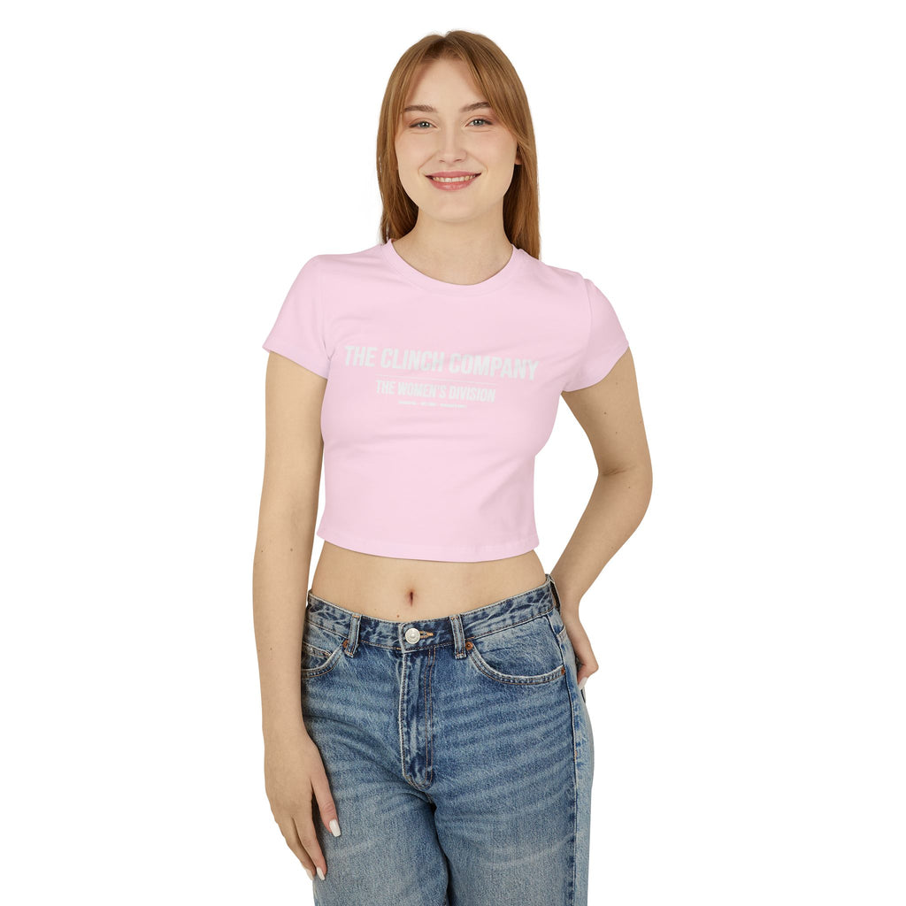 The Clinch Company Women's Division Baby Tee