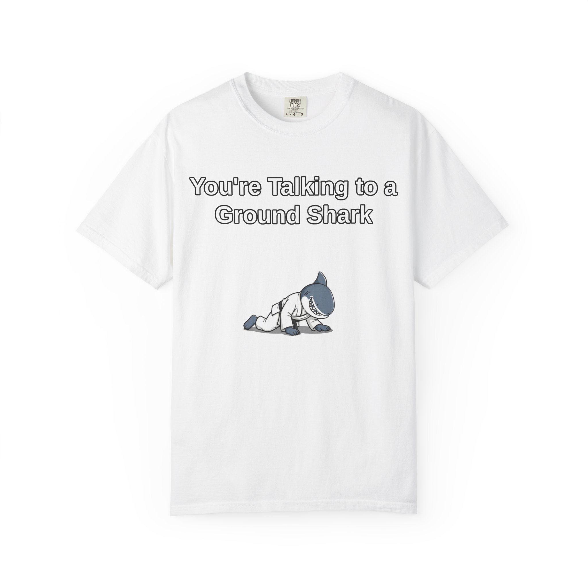 Ground Shark Graphic T-Shirt | Funny MMA/BJJ Top