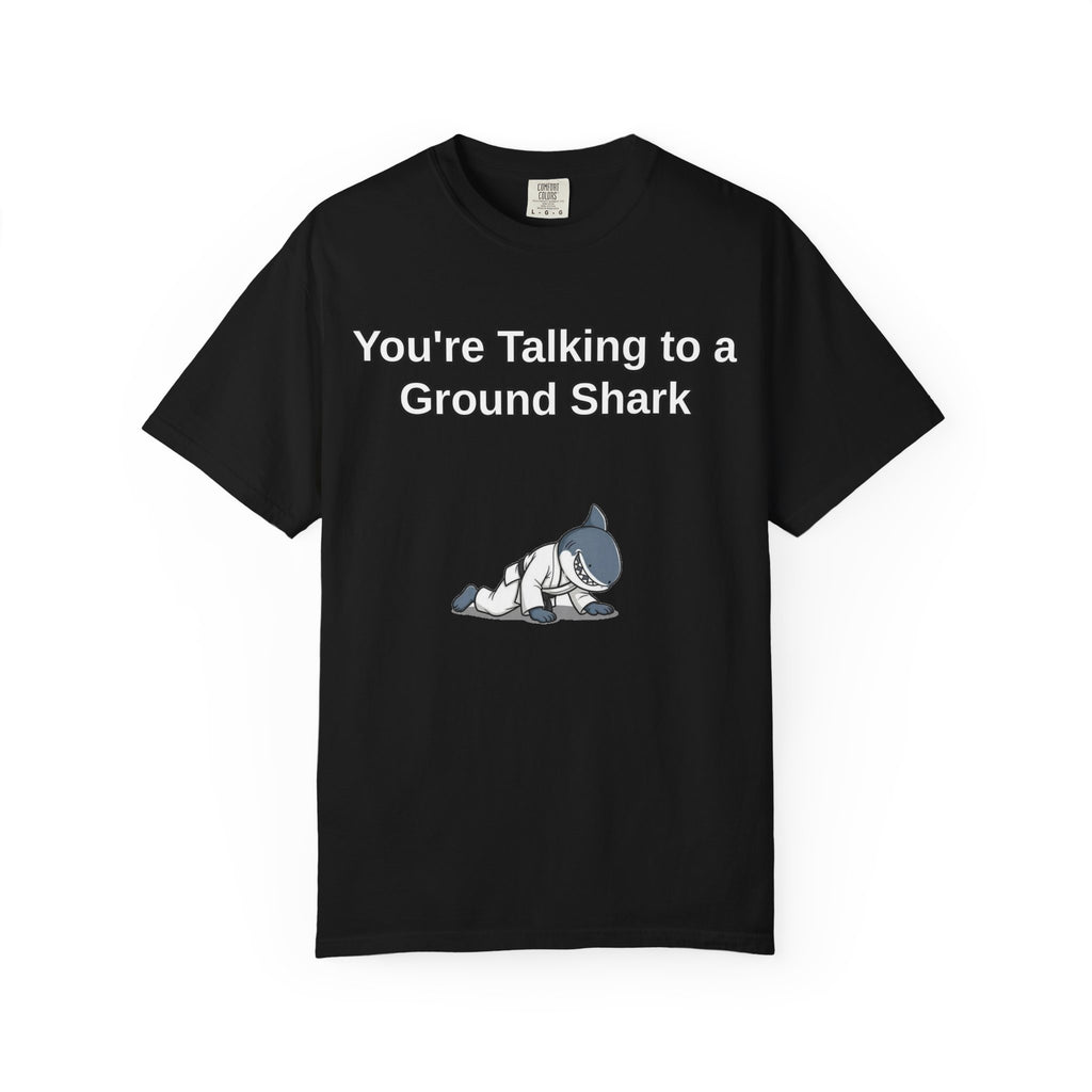Ground Shark Graphic T-Shirt | Funny MMA/BJJ Top