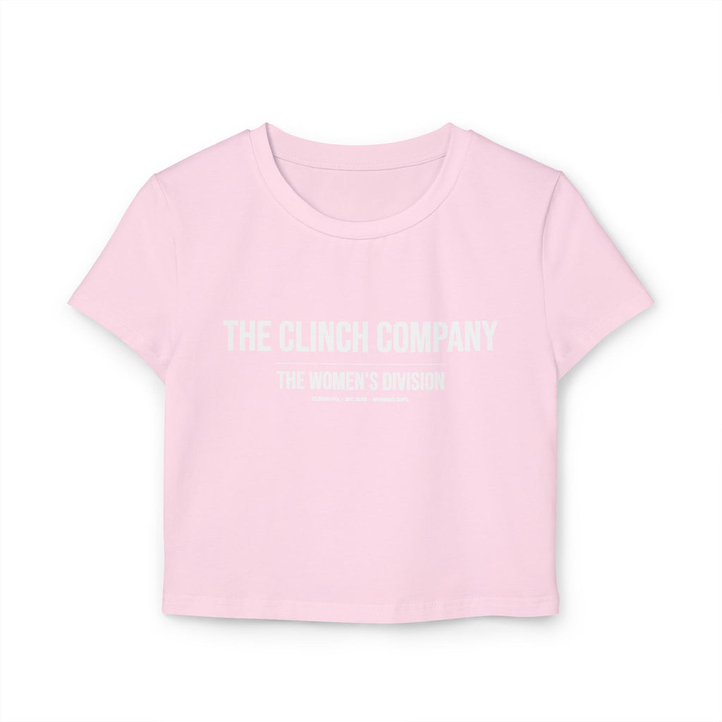 The Clinch Company Women's Division Baby Tee