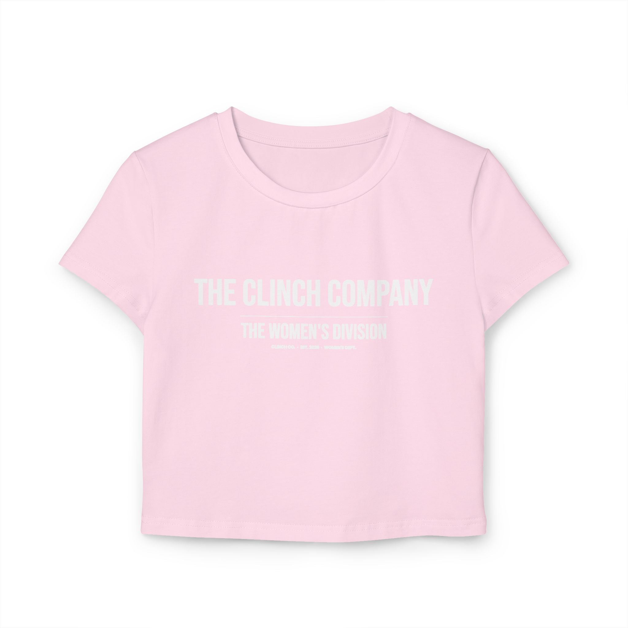The Clinch Company Women's Division Baby Tee