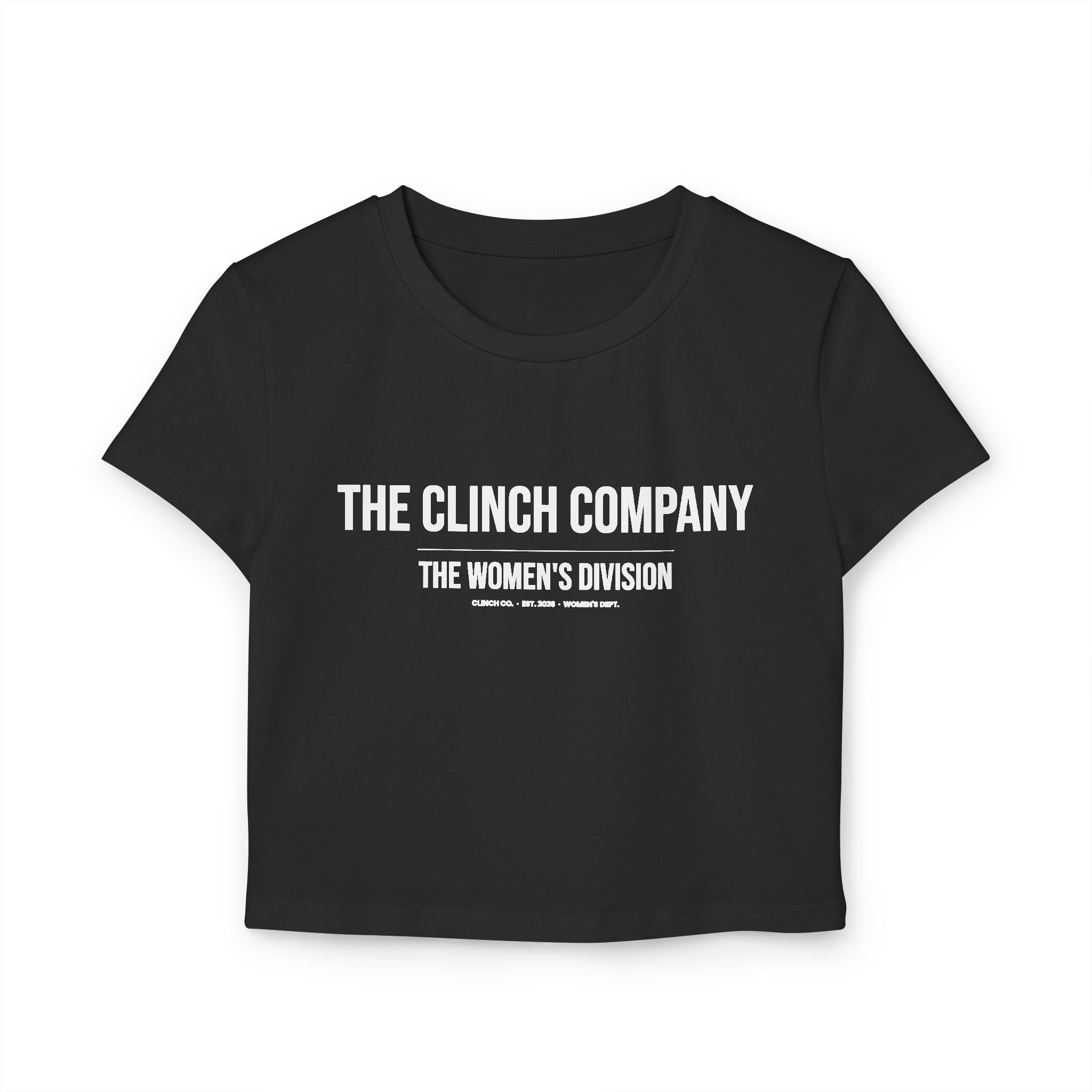 The Clinch Company Women's Division Baby Tee