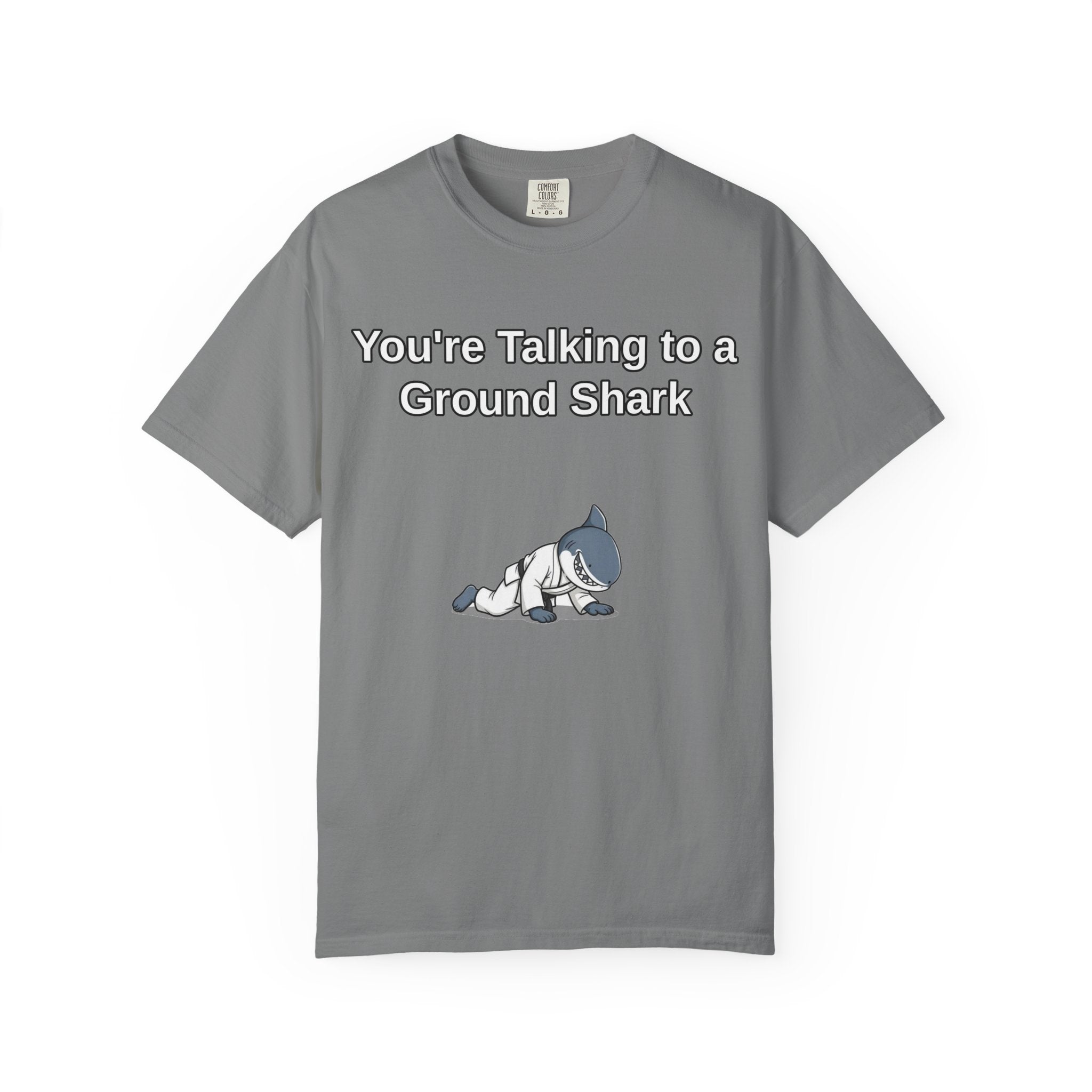 Ground Shark Graphic T-Shirt | Funny MMA/BJJ Top