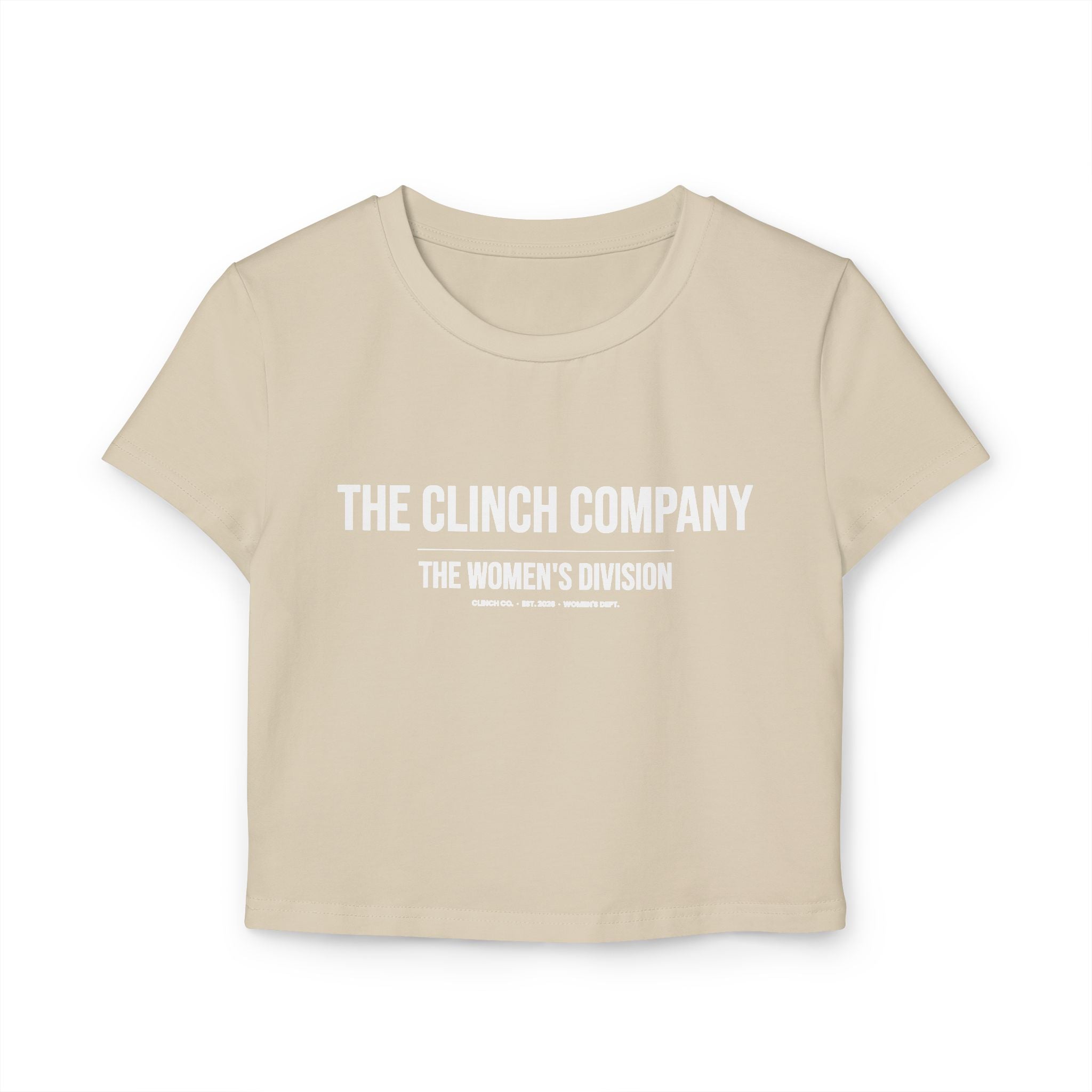 The Clinch Company Women's Division Baby Tee