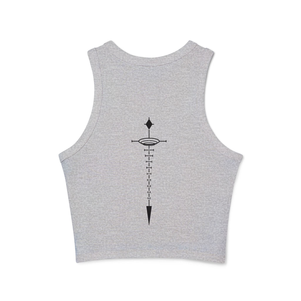 The Clinch Company Rose Tank Top | Womens Racer Tans
