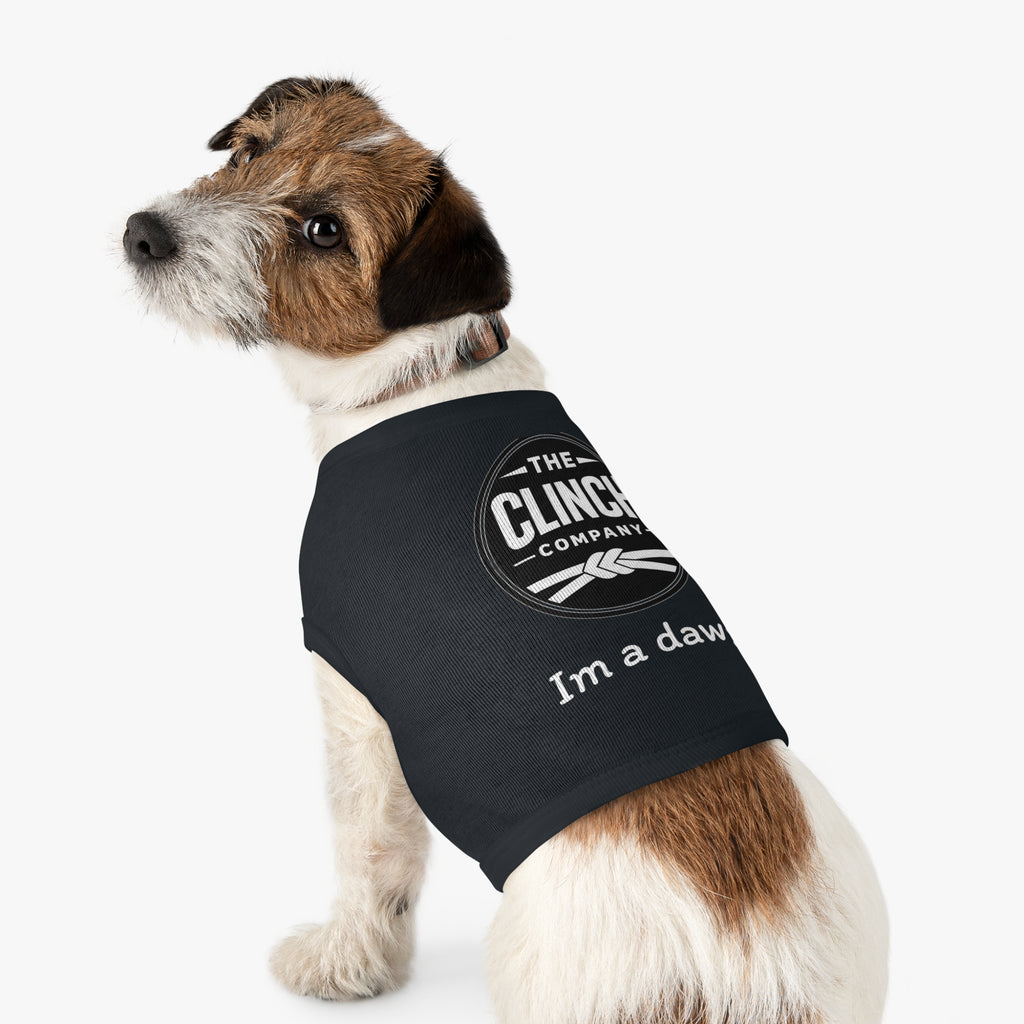 The Clinch Company Logo Pet Tank Top | Logo Dog Tee