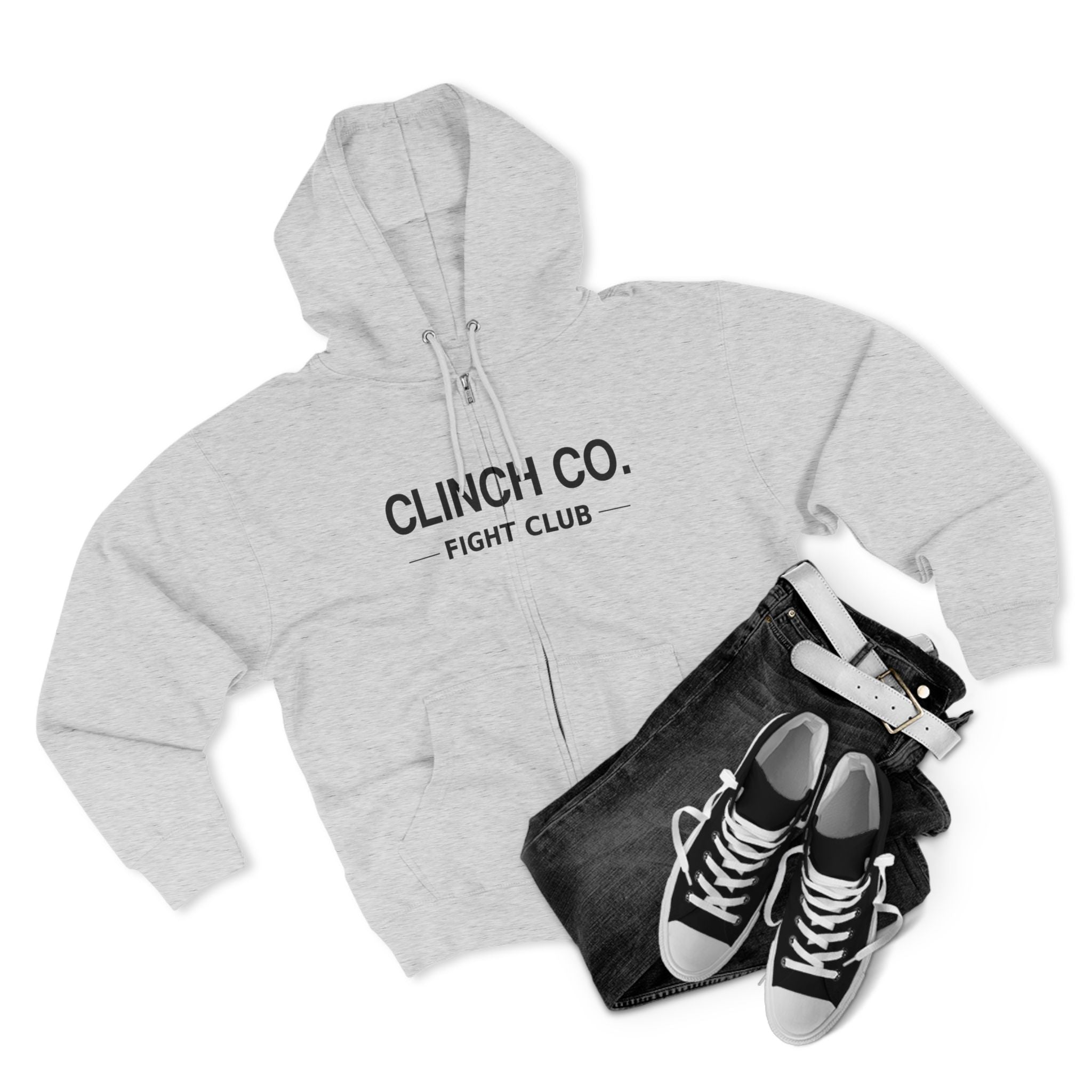 Clinch Co. Fight Club Zip Hoodie