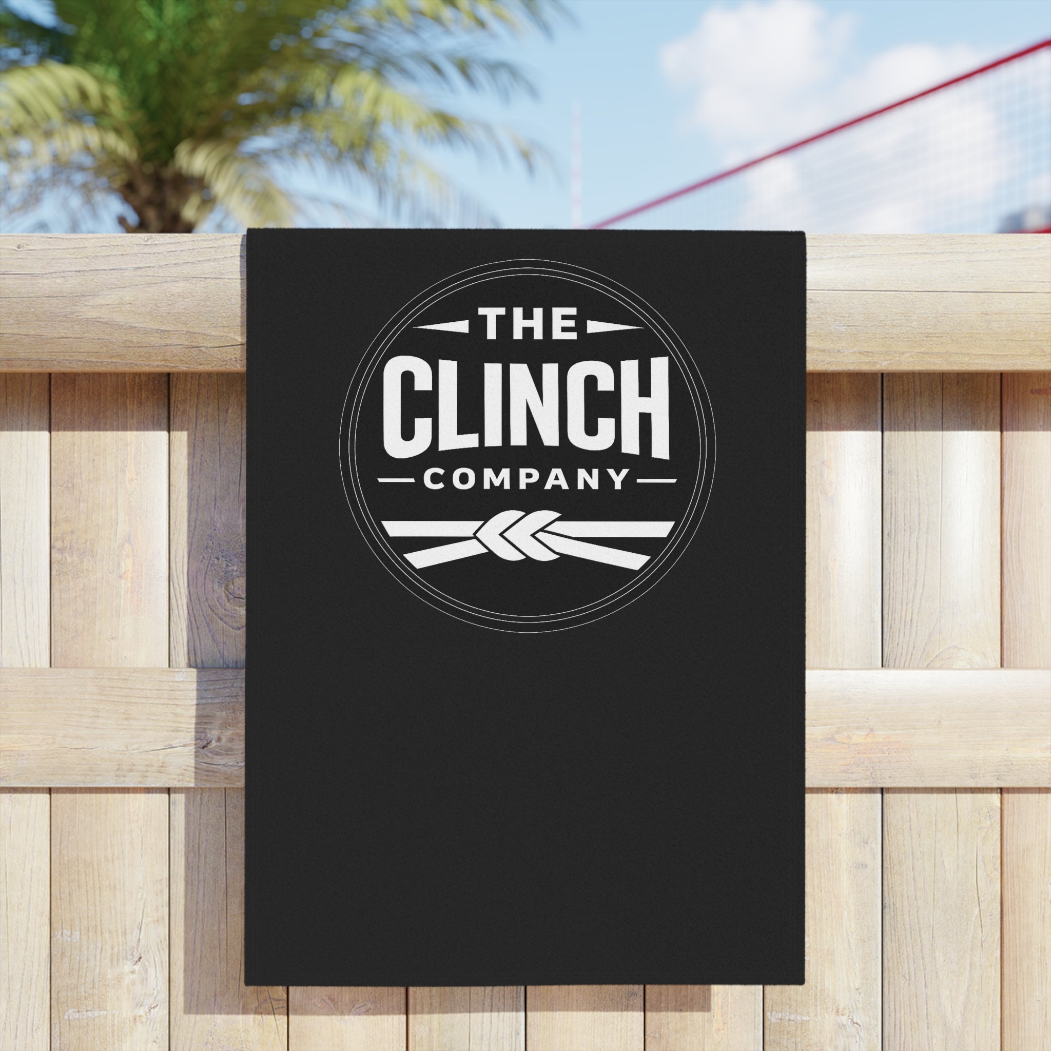The Clinch Company Logo Beach Towel