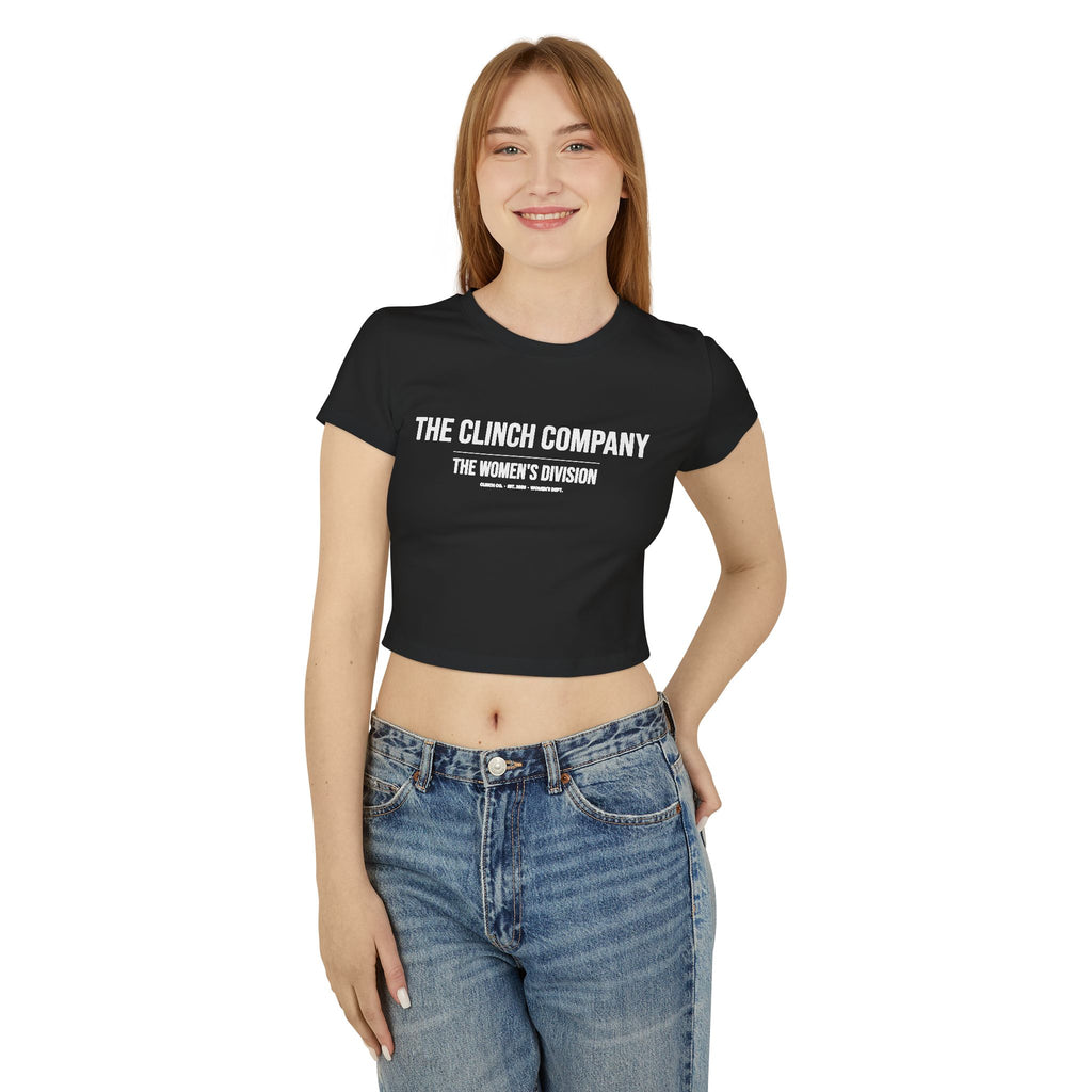 The Clinch Company Women's Division Baby Tee