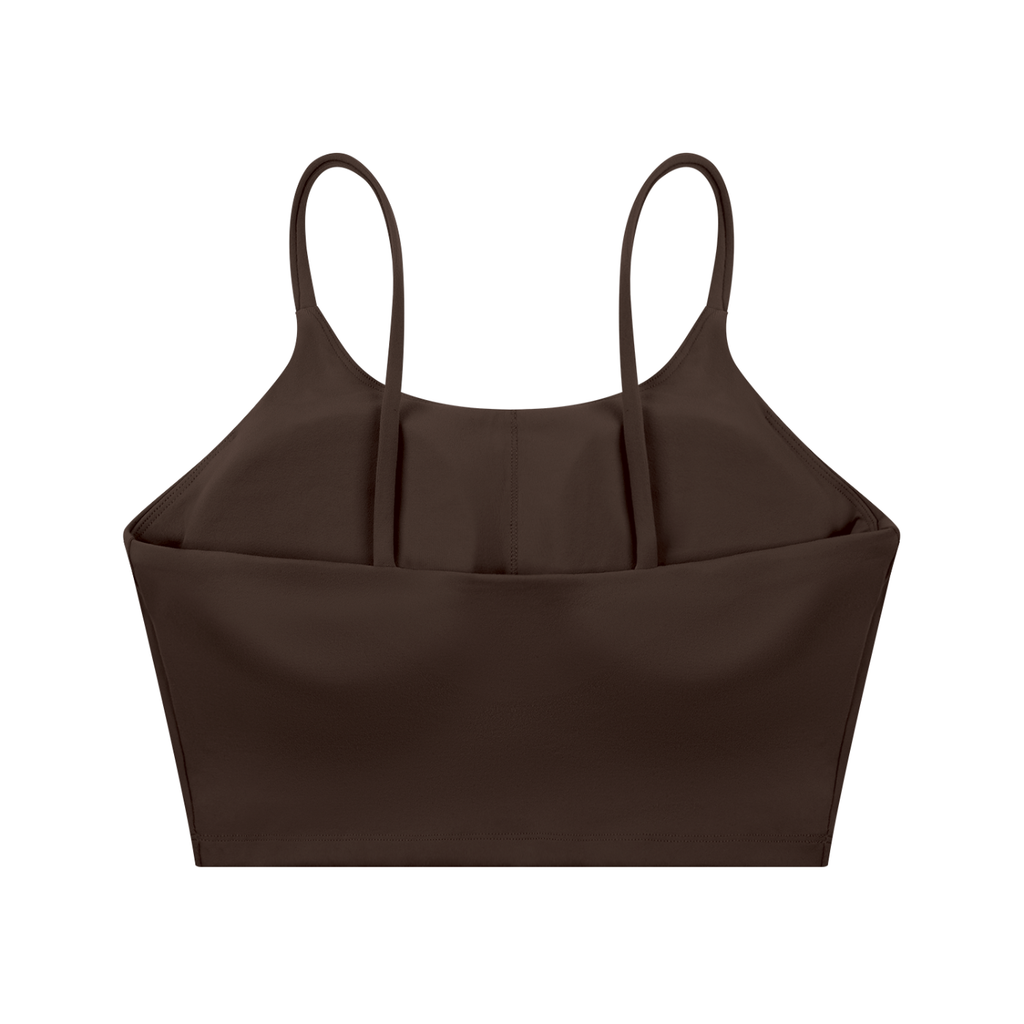 Womens Division Spaghetti Strap Yoga Sports Bra