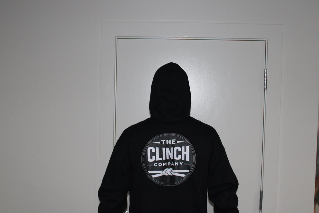 The Clinch Company Logo Hoodie | Vintage Heavyweight Hoodie