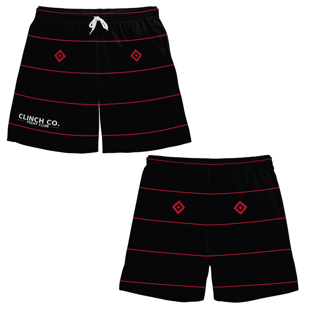 Clinch Co. Fight Club Training Shorts | Muay Thai Style Shorts