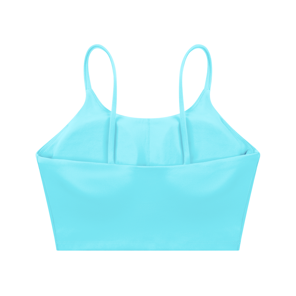 Womens Division Spaghetti Strap Yoga Sports Bra