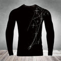 The Clinch Company Long Sleeve Rash Guard | "Gothic" | MMA/BJJ