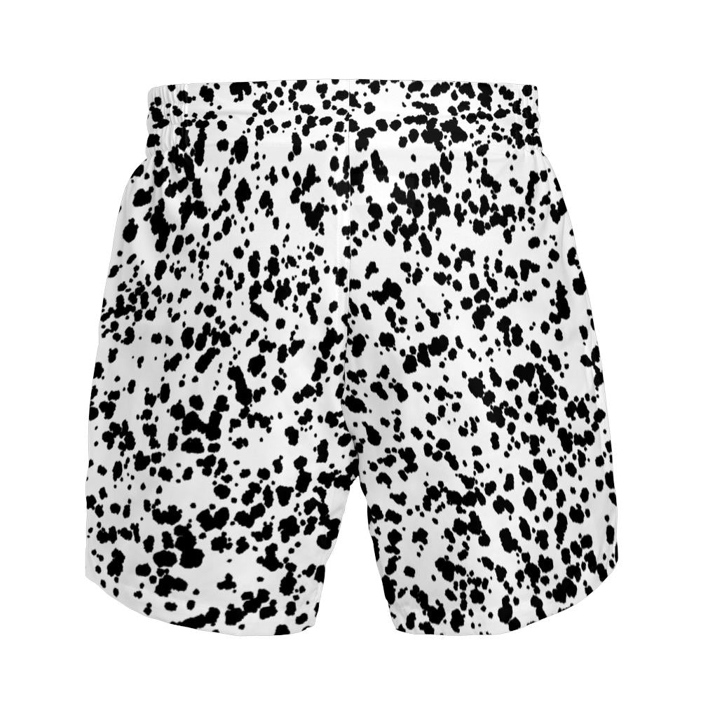 The Clinch Company Shorts | "White Cheetah" | MMA/BJJ Shorts