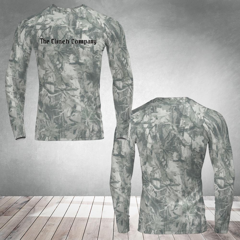 The Clinch Company Camo Long Sleeve Rash Guard