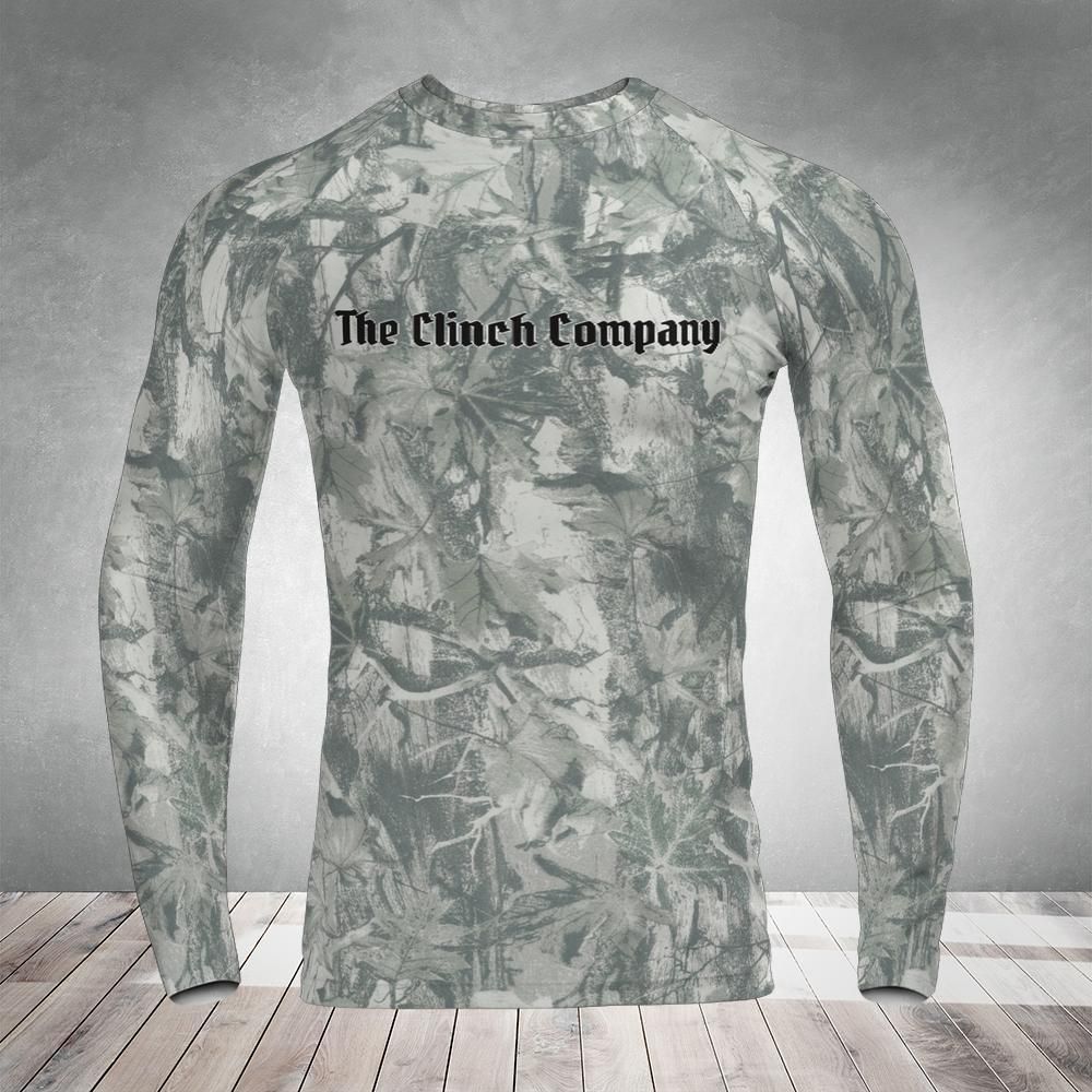 The Clinch Company Camo Long Sleeve Rash Guard
