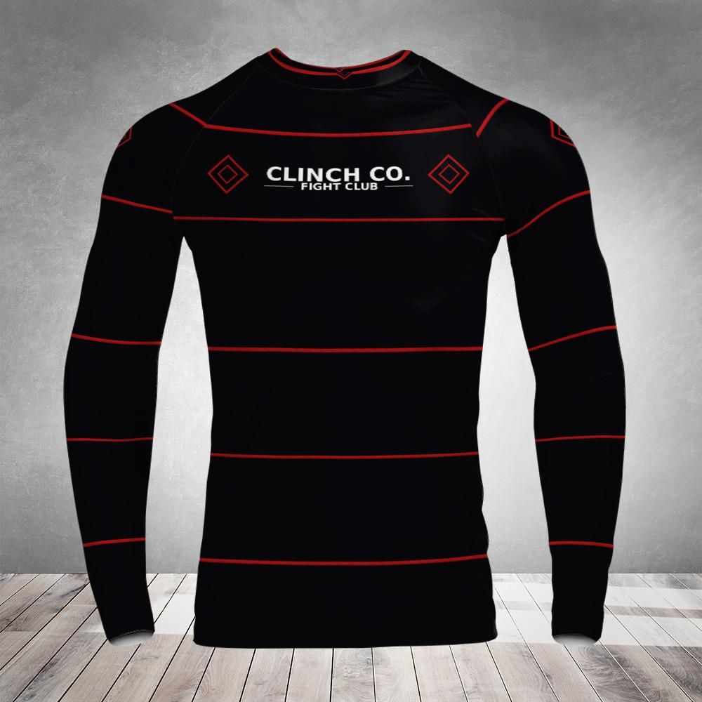 Clinch Co. Fight Club Long Sleeve Rash Guard