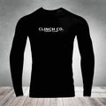 Clinch Co. Fight Club Long Sleeve Rash Guard | Black