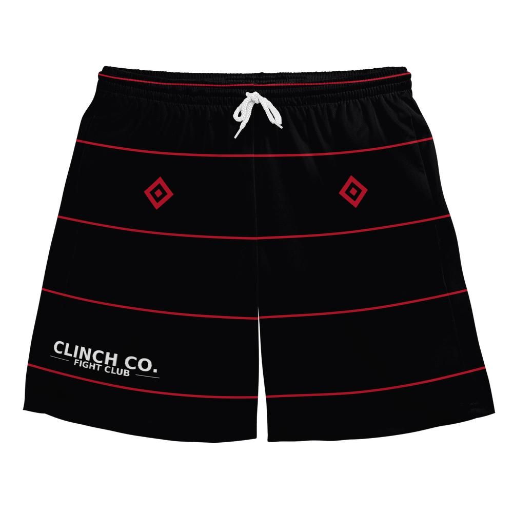 Clinch Co. Fight Club Training Shorts | Muay Thai Style Shorts